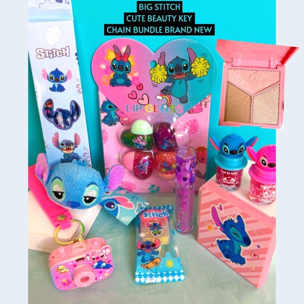 CUTE‎ Y2K STYLE STITCH MAKEUP BEAUTY BUNDLE BRAND NEW